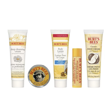 Load image into Gallery viewer, Burt's Bees 5 Travel Size Products Essential Kit