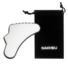 Load image into Gallery viewer, Sacheu Beauty Stainless Steel Non Porous Body Gua Sha