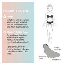 Load image into Gallery viewer, Sacheu Beauty Stainless Steel Non Porous Body Gua Sha