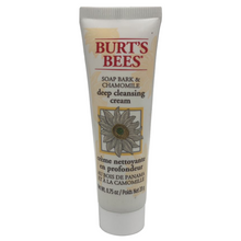 Load image into Gallery viewer, Burt's Bees Mini Soap Bark & Chamomile Deep Cleansing Cream 0.75 oz