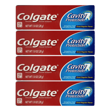Load image into Gallery viewer, Colgate Cavity Protection Toothpaste with Fluoride 1 oz - 4 ct