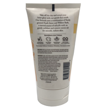 Load image into Gallery viewer, Burt's Bees Peach & Willow Bark Deep Pore Scrub 4 oz