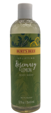 Load image into Gallery viewer, Burt's Bees Rosemary & Lemon Body Wash 12 oz