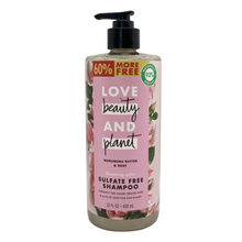 Load image into Gallery viewer, Love Beauty & Planet Murumuru Butter & Rose Blooming Color Shampoo 22 oz