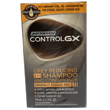 Load image into Gallery viewer, Just For Men Control GX 2 in 1 Shampoo and Conditioner 4 oz