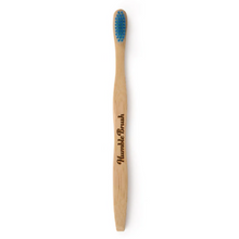 Load image into Gallery viewer, The Humble Co Eco-Friendly Adult Soft Toothbrush - Blue