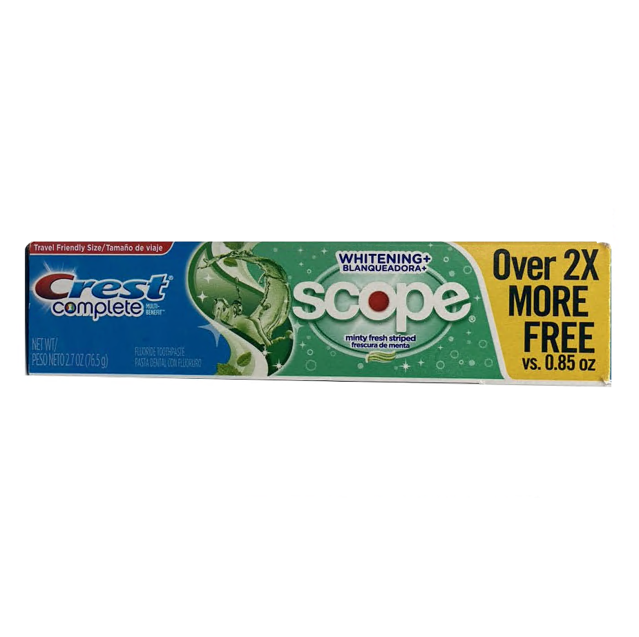 Crest Scope Outlast Complete Whitening Toothpaste 2.7 oz – Beautykom