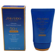 Load image into Gallery viewer, Shiseido Ultimate Sun Protection Cream 50+ Wet Force For Face 2 oz