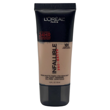 Load image into Gallery viewer, L&#39;Oréal Paris Infallible Pro Matte Foundation - 101 Classic Ivory