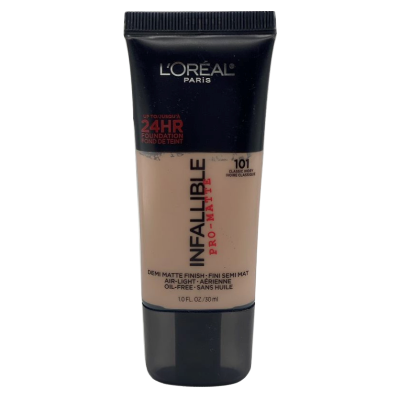 L'Oréal Paris Infallible Pro Matte Foundation - 101 Classic Ivory