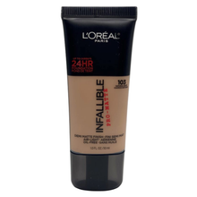 Load image into Gallery viewer, L&#39;Oréal Paris Infallible Pro Matte Foundation - 103 Natural Buff