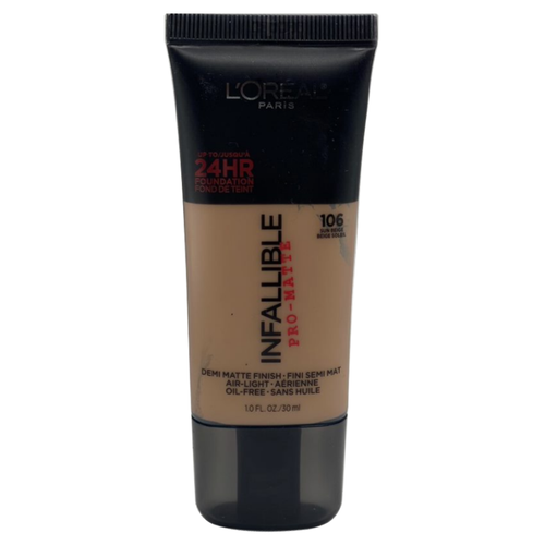 L'Oréal Paris Infallible Pro Matte Foundation - 106 Sun Beige