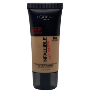 L'Oréal Paris Infallible Pro Matte Foundation - 108 Caramel Beige