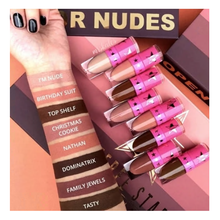 Load image into Gallery viewer, Jeffree Star Cosmetics Mini Velour Liquid lipstick Nudes Bundle - Volume 2