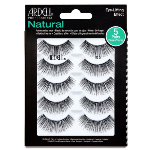 Ardell Professional Eyelashes Natural 5 Pair Multipack - 105 Eye Lifting Effect