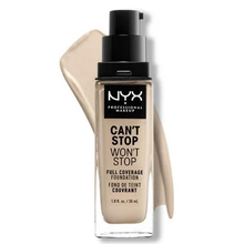 Load image into Gallery viewer, NYX Can&#39;t Stop Won&#39;t Stop Full Coverage Foundation - 1.5 Fair