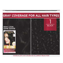 Load image into Gallery viewer, L&#39;Oreal Paris Excellence Triple Protection Permanent Hair Color - 1 Black