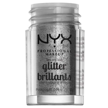 Load image into Gallery viewer, NYX Face And Body Glitter Brillants - GLI10 Silver