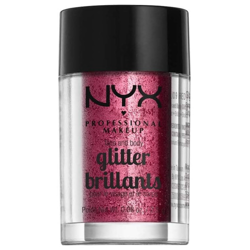 NYX Face And Body Glitter Brillants - GLI09 Red