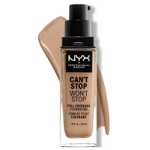 NYX Can't Stop Won't Stop Full Coverage Foundation - 12 Classic Tan