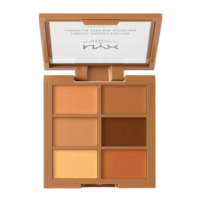 NYX Conceal Corrector Contour Palette - 3CP03 Deep