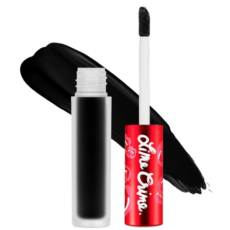 Lime Crime Velvetines Liquid Matte Lipstick - Black Velvet
