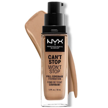 Load image into Gallery viewer, NYX Can&#39;t Stop Won&#39;t Stop Full Coverage Foundation - 10.3 Neutral Buff