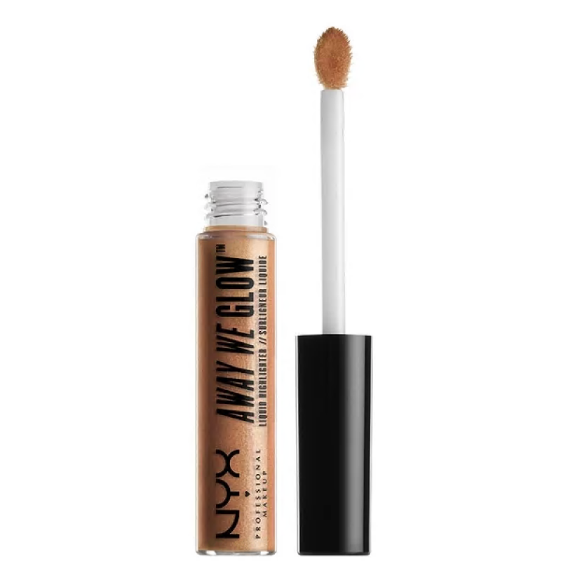 NYX Away We Glow Liquid Highlighter - AWG07 Gold Rush