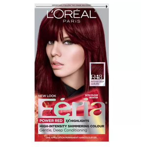 L'Oréal Paris Feria Multi-Faceted Shimmering Hair Colour - R48 Intense Deep Auburn