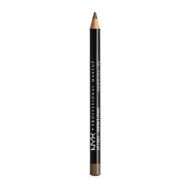 NYX Slim Pencil Lip Liner - SPL818 Dark Brown