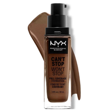 Load image into Gallery viewer, NYX Can&#39;t Stop Won&#39;t Stop Full Coverage Foundation - 20 Deep Rich