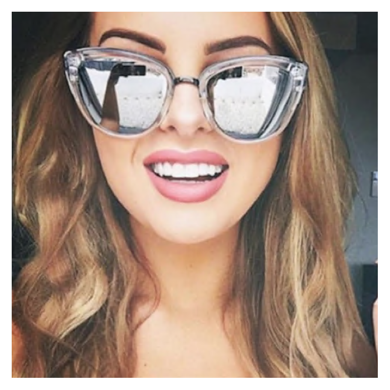 Quay australia clear my top girl sunglasses