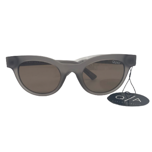 Quay Australia Star Struck Sunglasses - Gray/Brown