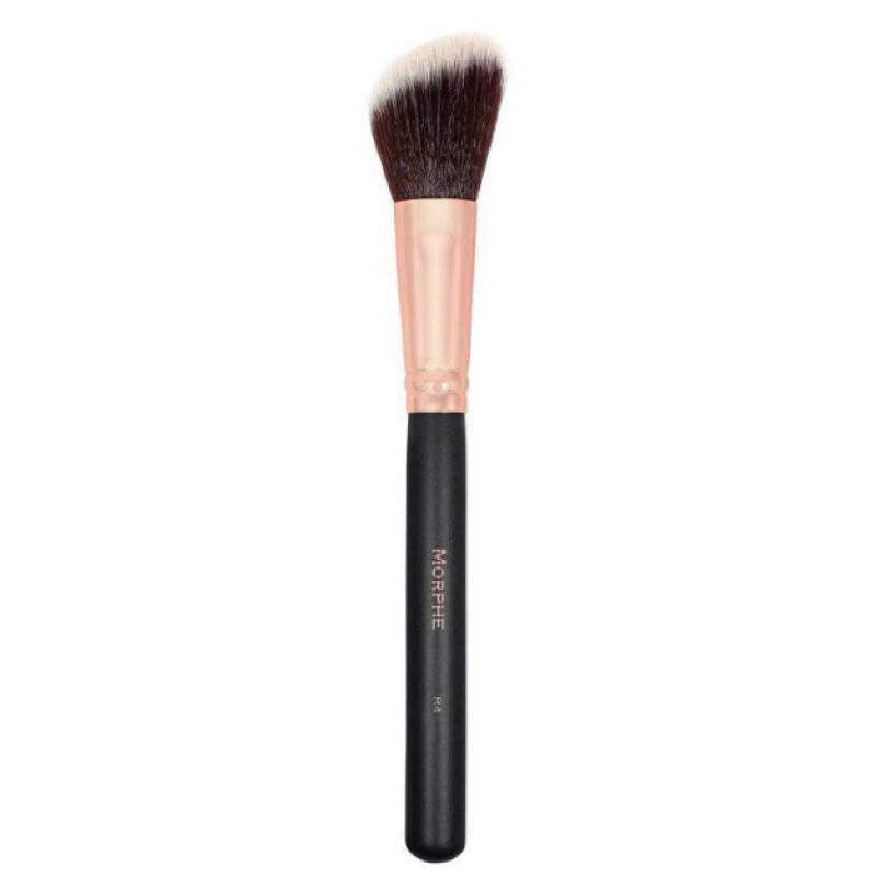 Morphe Makeup Brushes Collection Rose Gold - R4 Pro Angle Blush