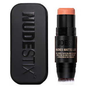 Nudestix Nudies Matte Lux All Over Face Blush Color - Pretty Peachy