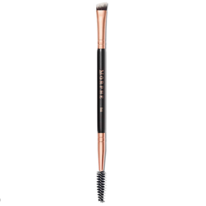 Morphe Makeup Brushes Collection Rose Gold - R44 Angled Liner/Spoolie Eyebrow