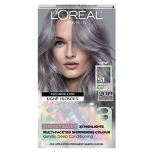 Load image into Gallery viewer, L&#39;Oréal Paris Feria Multi-Faceted Shimmering Hair Colour - S1 Smokey Silver