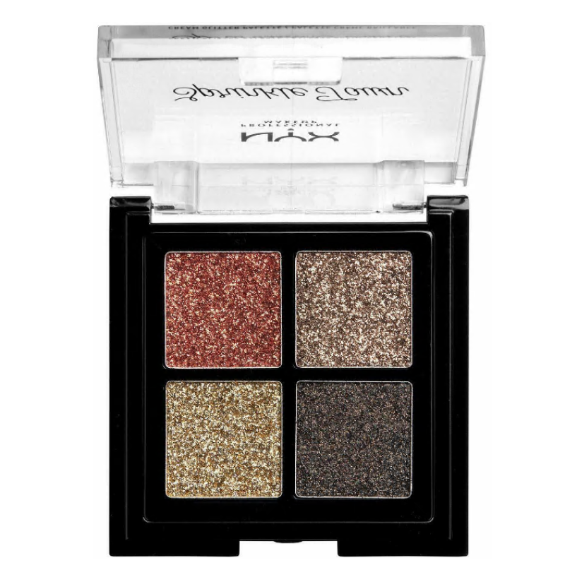 NYX Sprinkle Town Cream Glitter Palette - CGLI002 Chocolate Shake