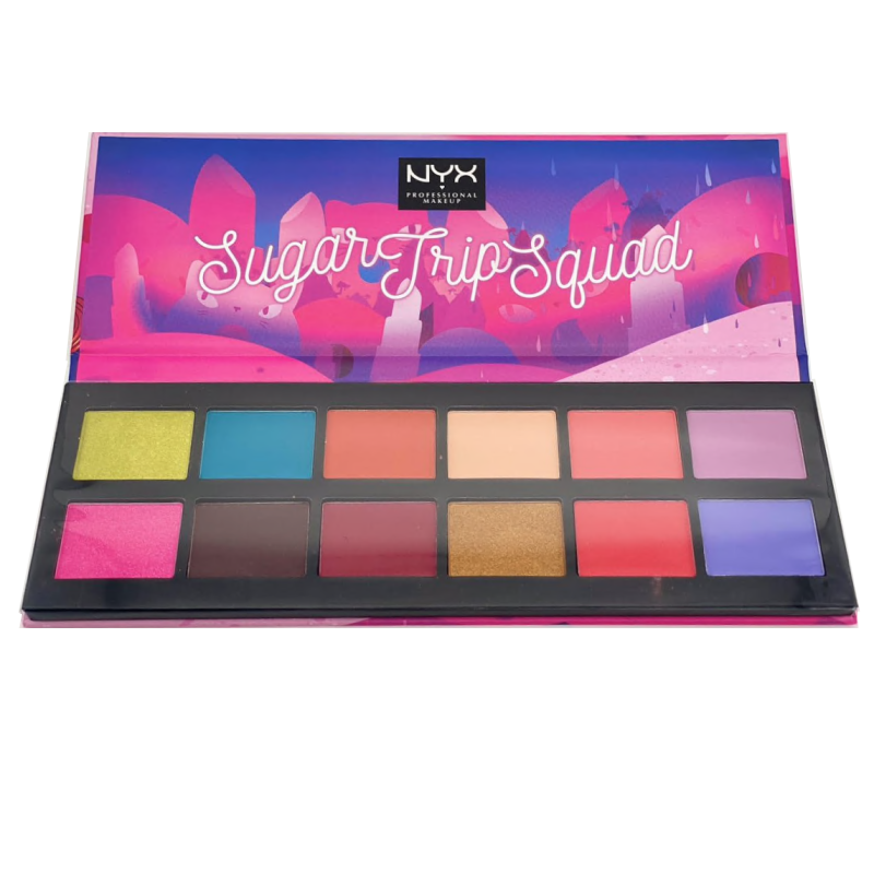 NYX Sugar Trip Squad Shadow Palette - SQUADSP01