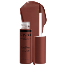 Load image into Gallery viewer, NYX Butter Gloss Lip Gloss - BLG51 Brownie Drip