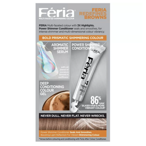 L'Oréal Paris Feria Multi-Faceted Shimmering Hair Colour - B61 Hi-Lift Cool Brown