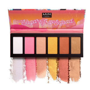 NYX Sugar Trip Squad Highlighting Palette - SQUADHP01