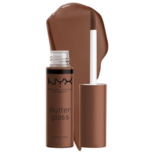 Load image into Gallery viewer, NYX Butter Gloss Lip Gloss - BLG49 Fudge Me