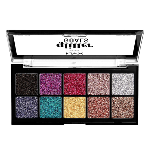 NYX Cream Pro Palette Glitter Goals Eyeshadow Palette - GGCPP01