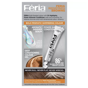 L'Oréal Paris Feria Multi-Faceted Shimmering Hair Colour - 60 Light Brown