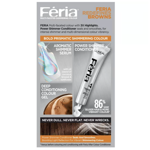 L'Oréal Paris Feria Multi-Faceted Shimmering Hair Colour - 45 Deep Bronzed Brown