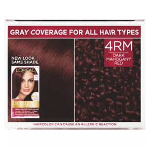 L'Oreal Paris Excellence Triple Protection Permanent Hair Color - 4RM Dark Mahogany Red