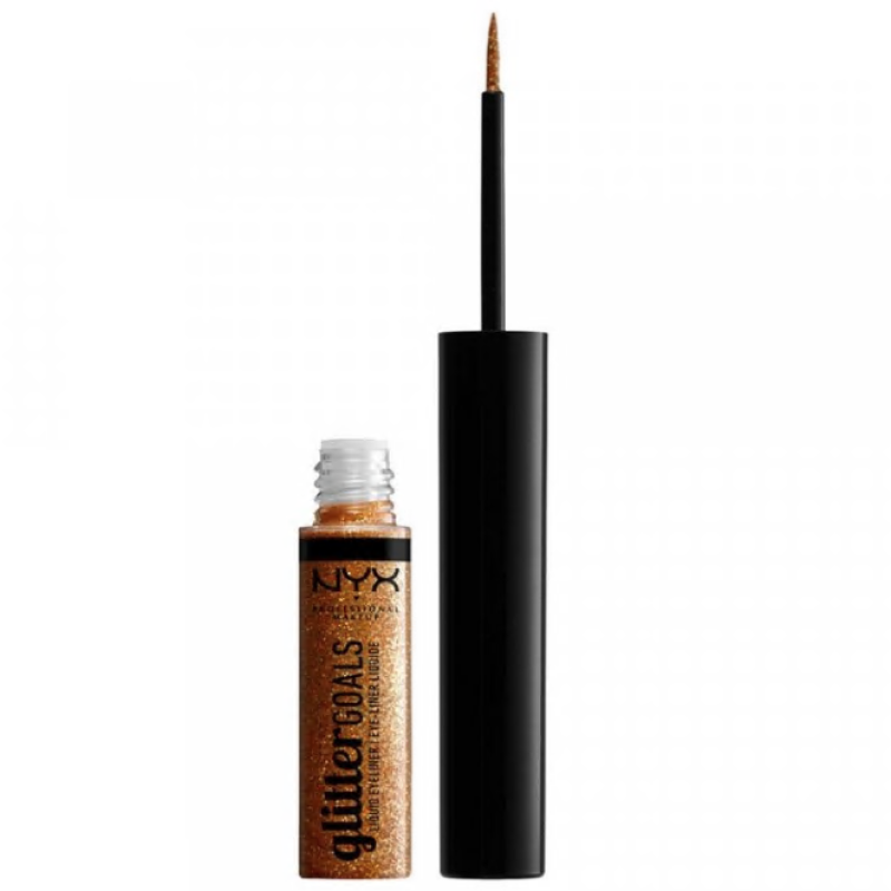 NYX Glitter Goals Liquid Eyeliner - GGLEL05 Chamomile