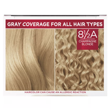 Load image into Gallery viewer, L&#39;Oreal Paris Excellence Triple Protection Permanent Hair Color - 8.5A Champagne Blonde