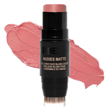 Load image into Gallery viewer, Nudestix Nudies Matte All Over Face Blush Color - Naughty n&#39; Spice